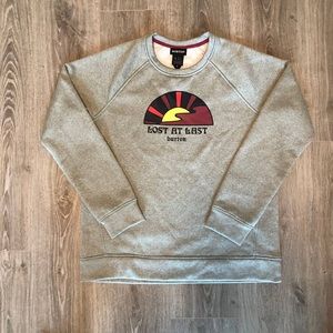Burton Lost At Last Grey Sweater Size L